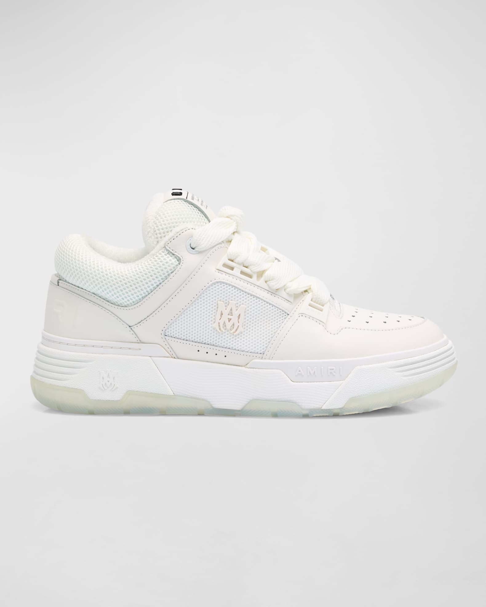 Men's MA-1 Tonal Mesh and Leather Low-Top Sneakers