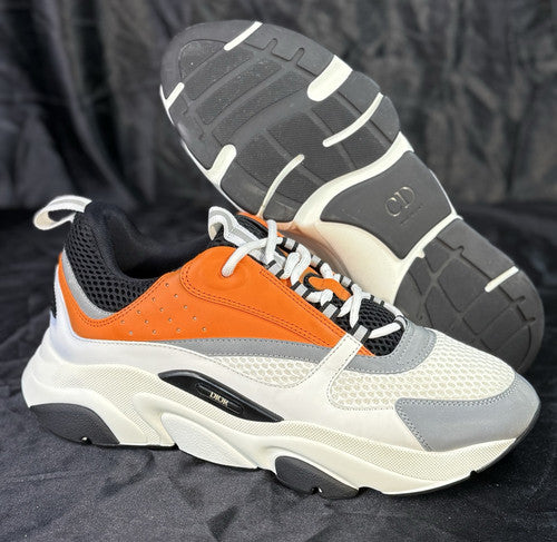 Size 44EU / 11 US - Dior B22 White Orange RETAIL $1300!