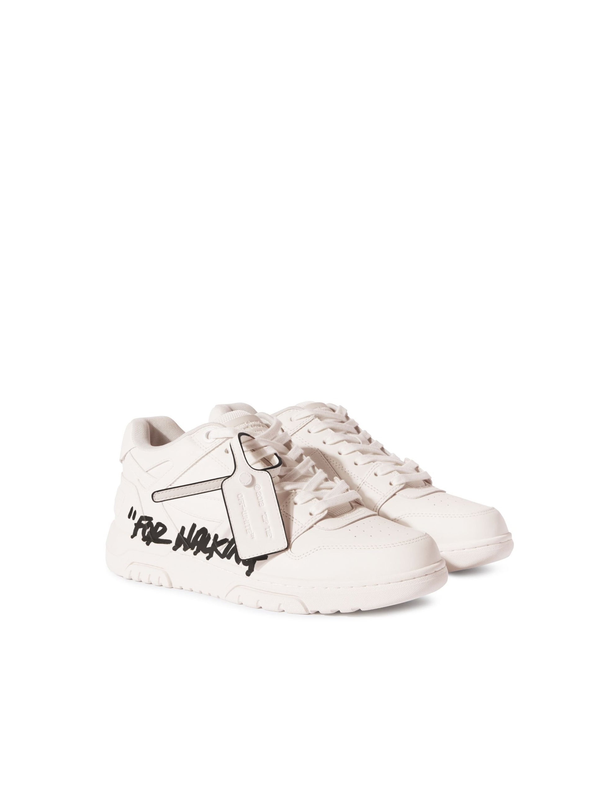 White/Black Out Of Office "For Walking"