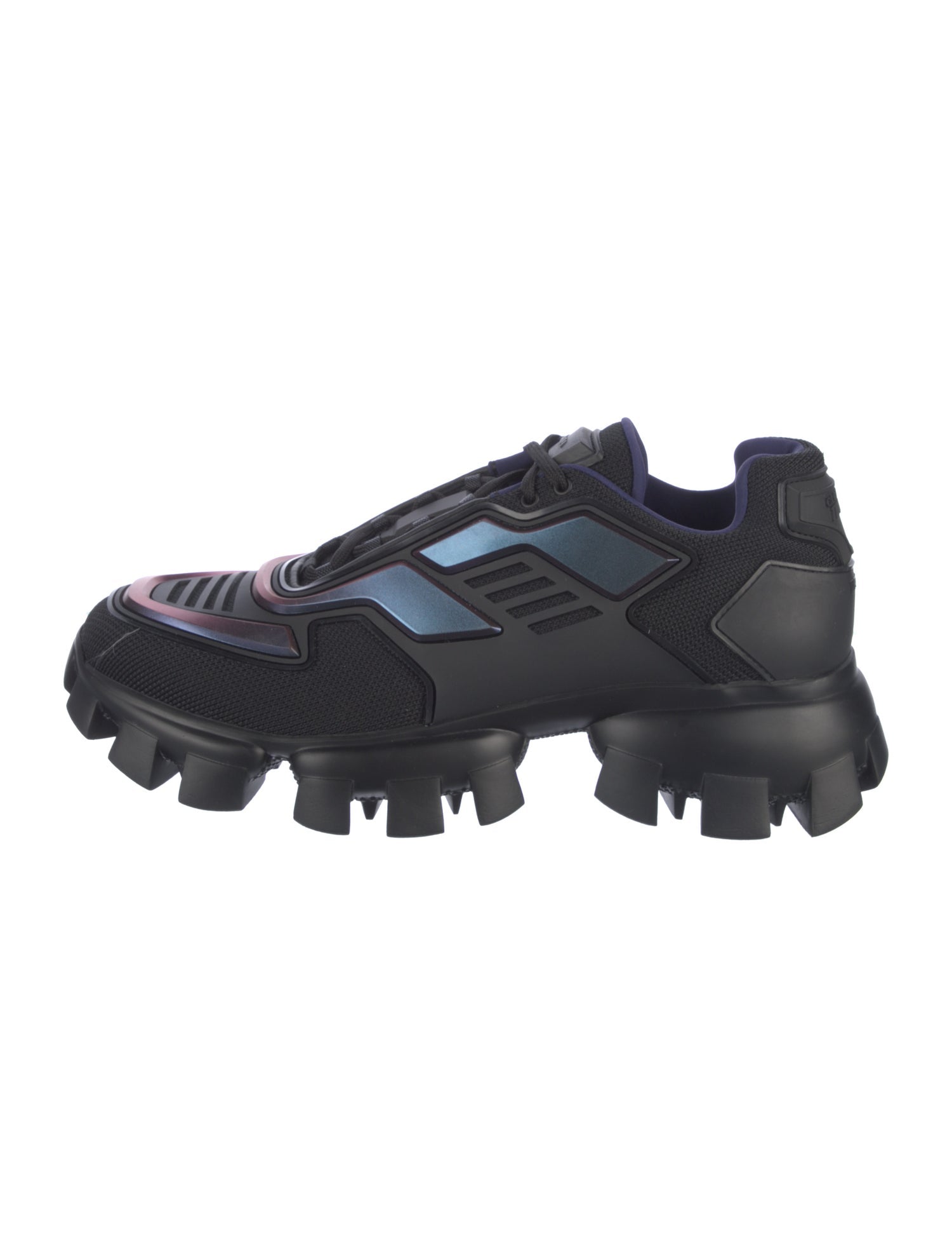 Prada Mesh Printed Chunky Sneakers