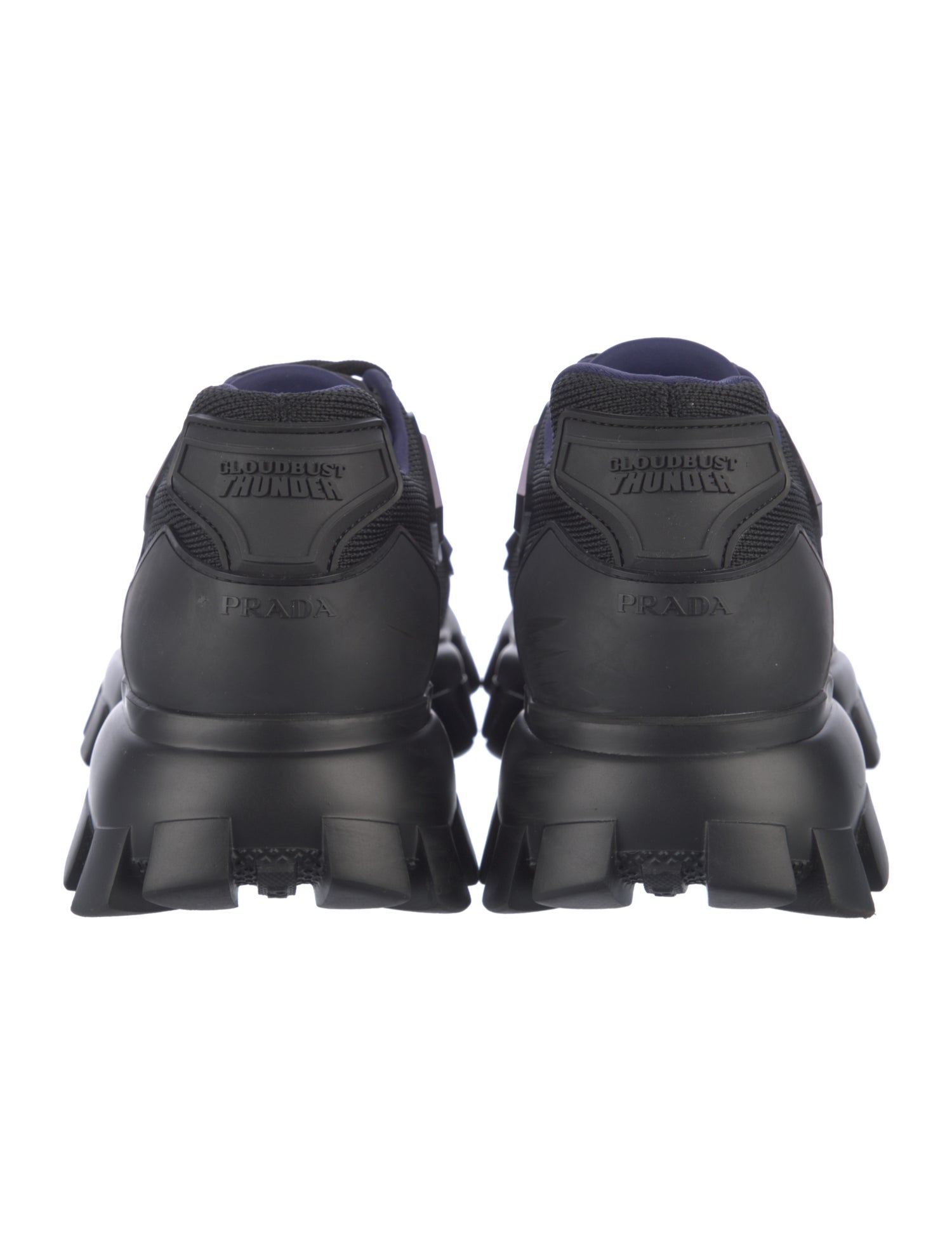Prada Mesh Printed Chunky Sneakers