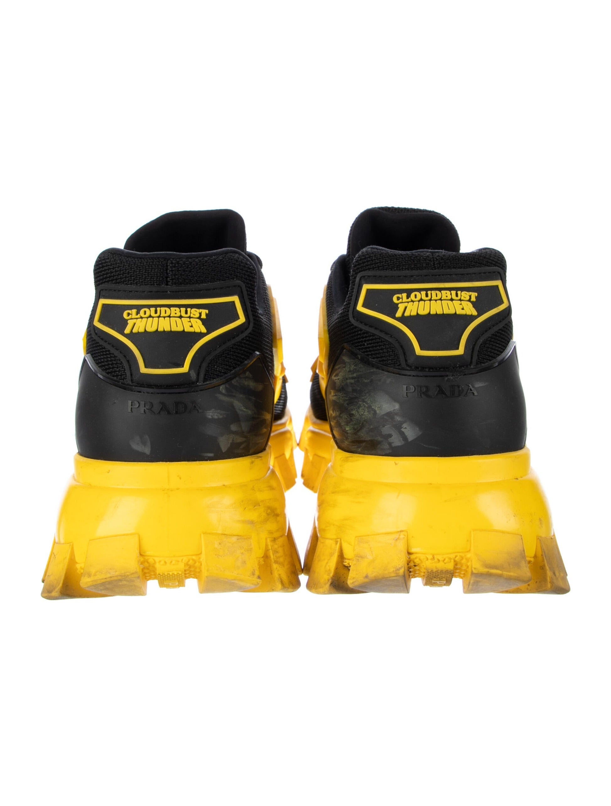 Prada Cloudbust 'Yellow Thunder' Athletic Sneakers