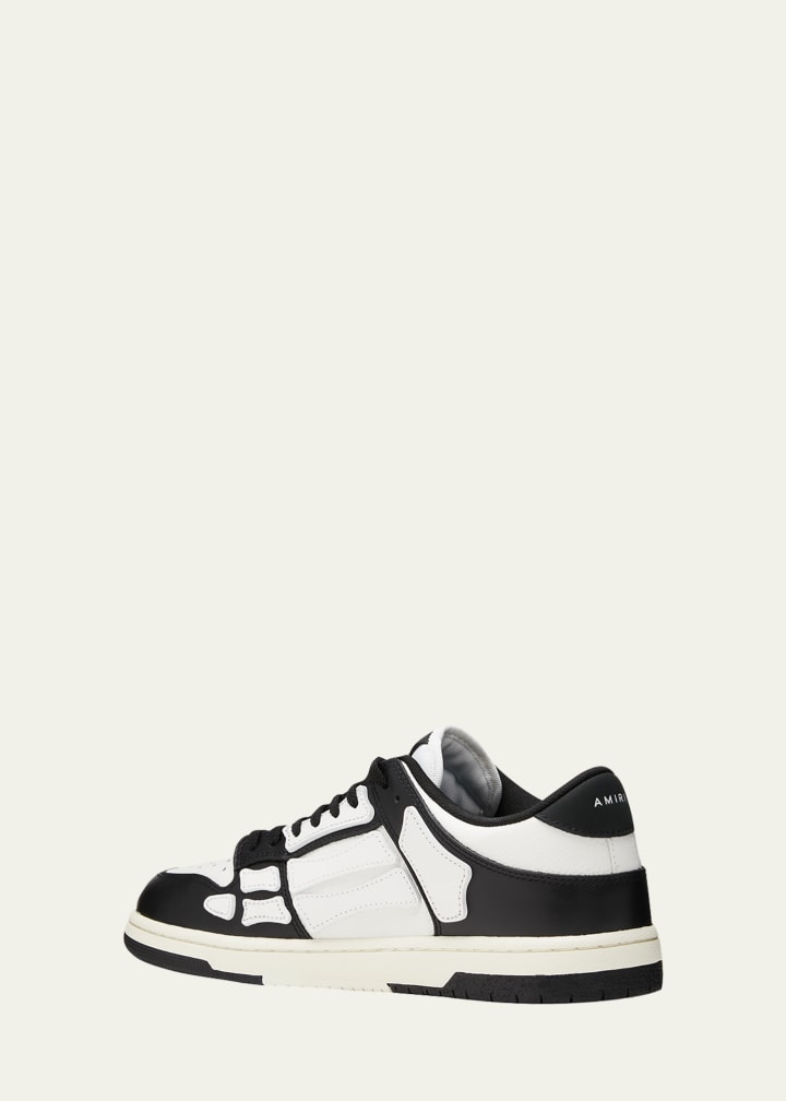 Men's Skel Bicolor Leather Low-Top Sneakers