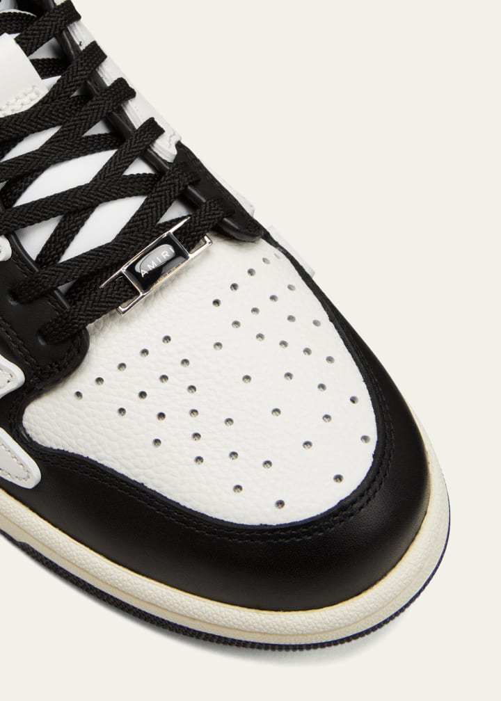 Men's Skel Bicolor Leather Low-Top Sneakers