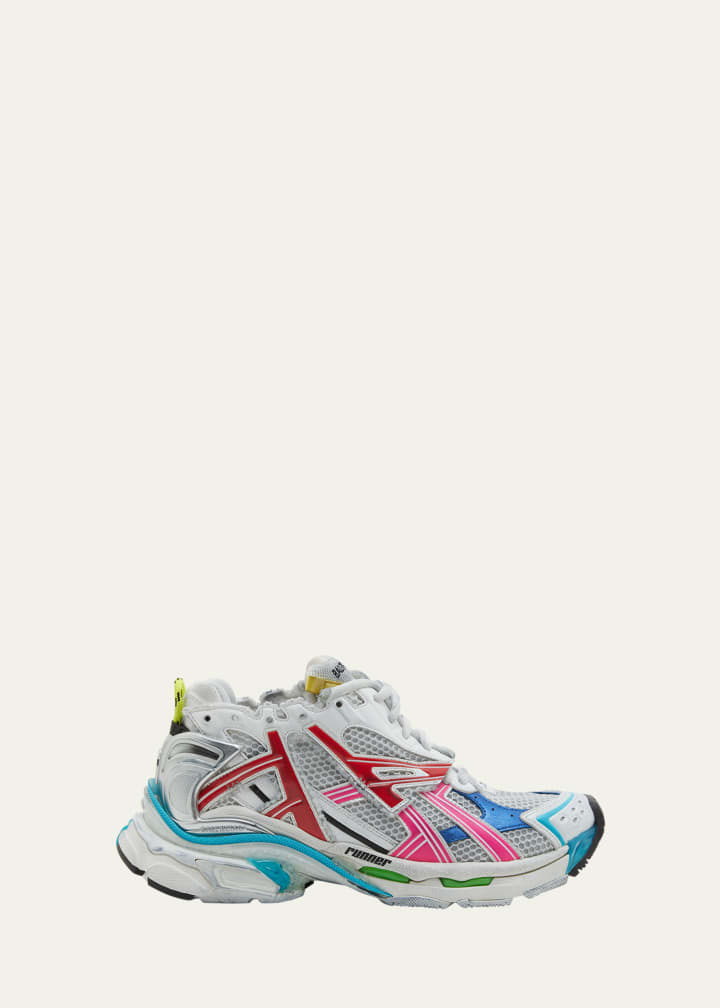 Balenciaga Colorblock Trainer Sneakers