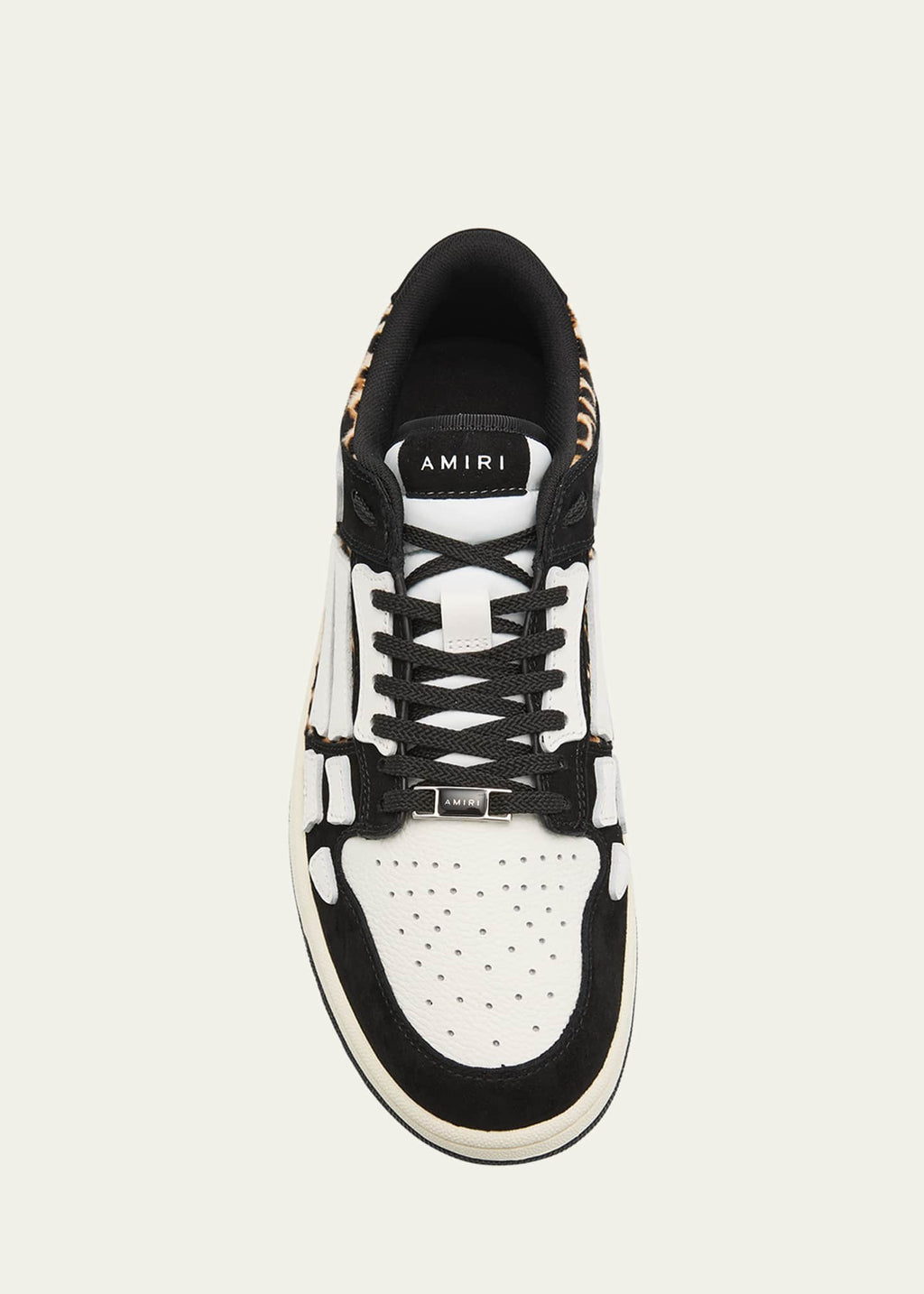 Men's Leopard Skel Low-Top Sneakers