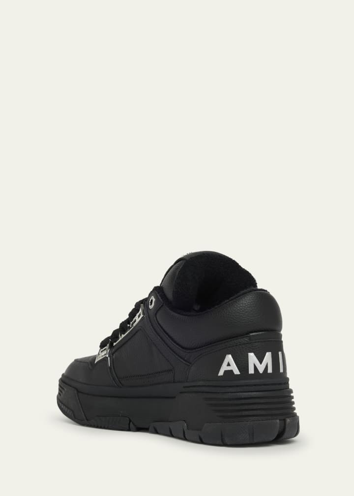 Men's MA-1 Leather High-Top Sneakers