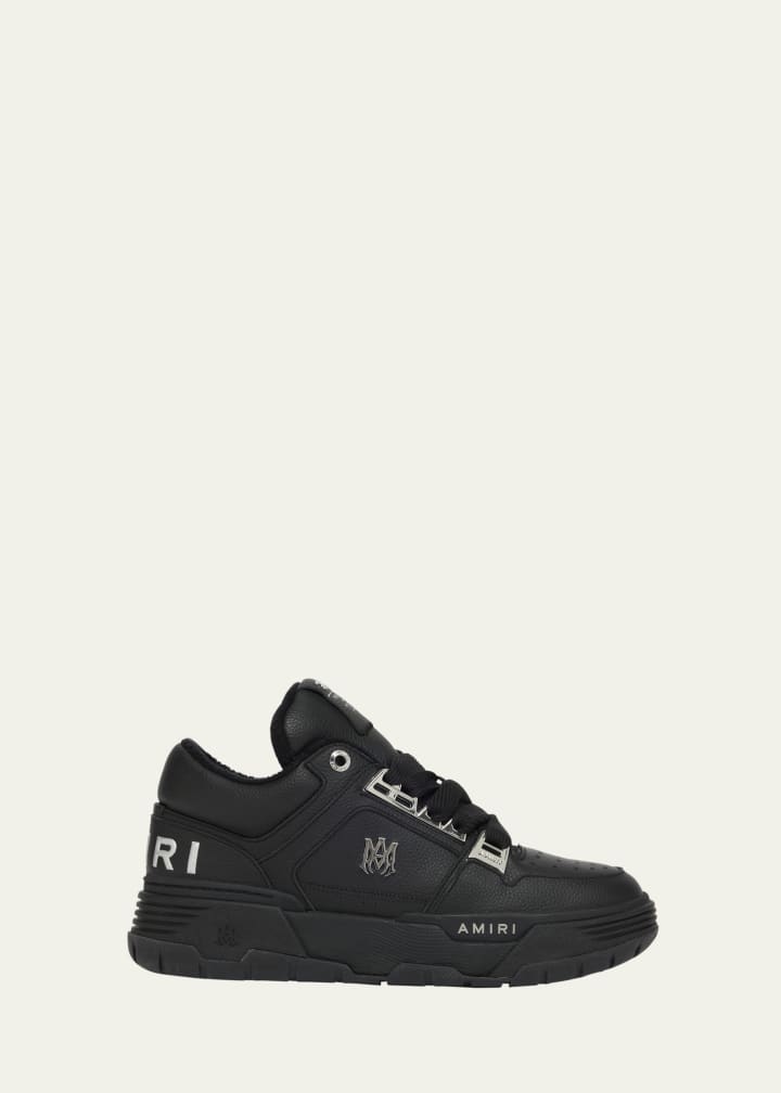 Men's MA-1 Leather High-Top Sneakers