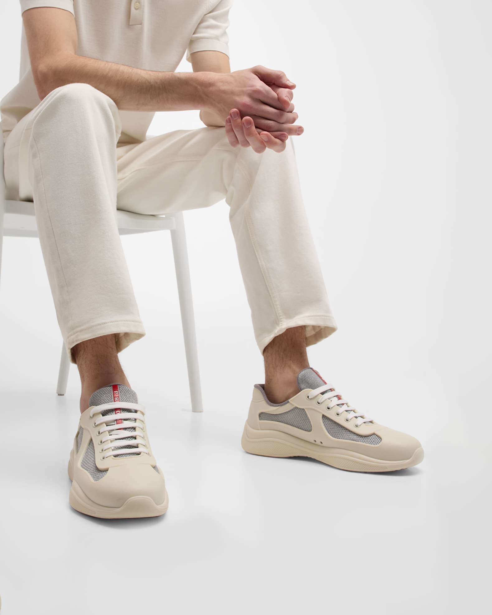 Men's Americas Cup Rubber Trainer Sneakers