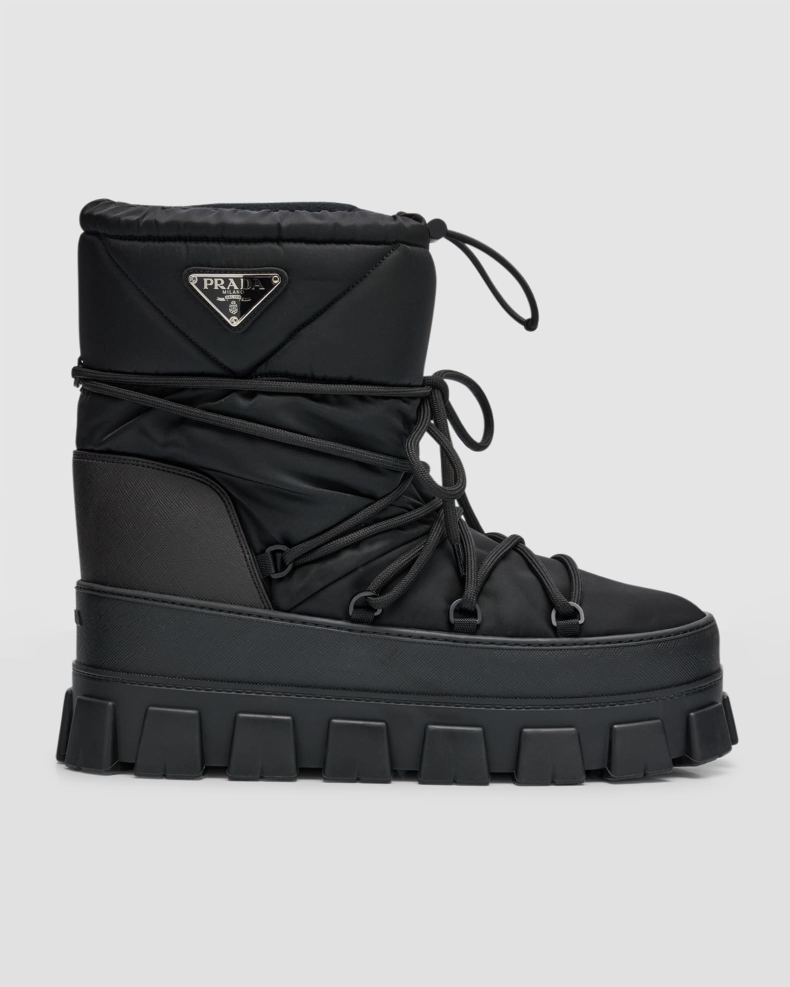 Men's Nylon Gabardine Apres Ski Boots