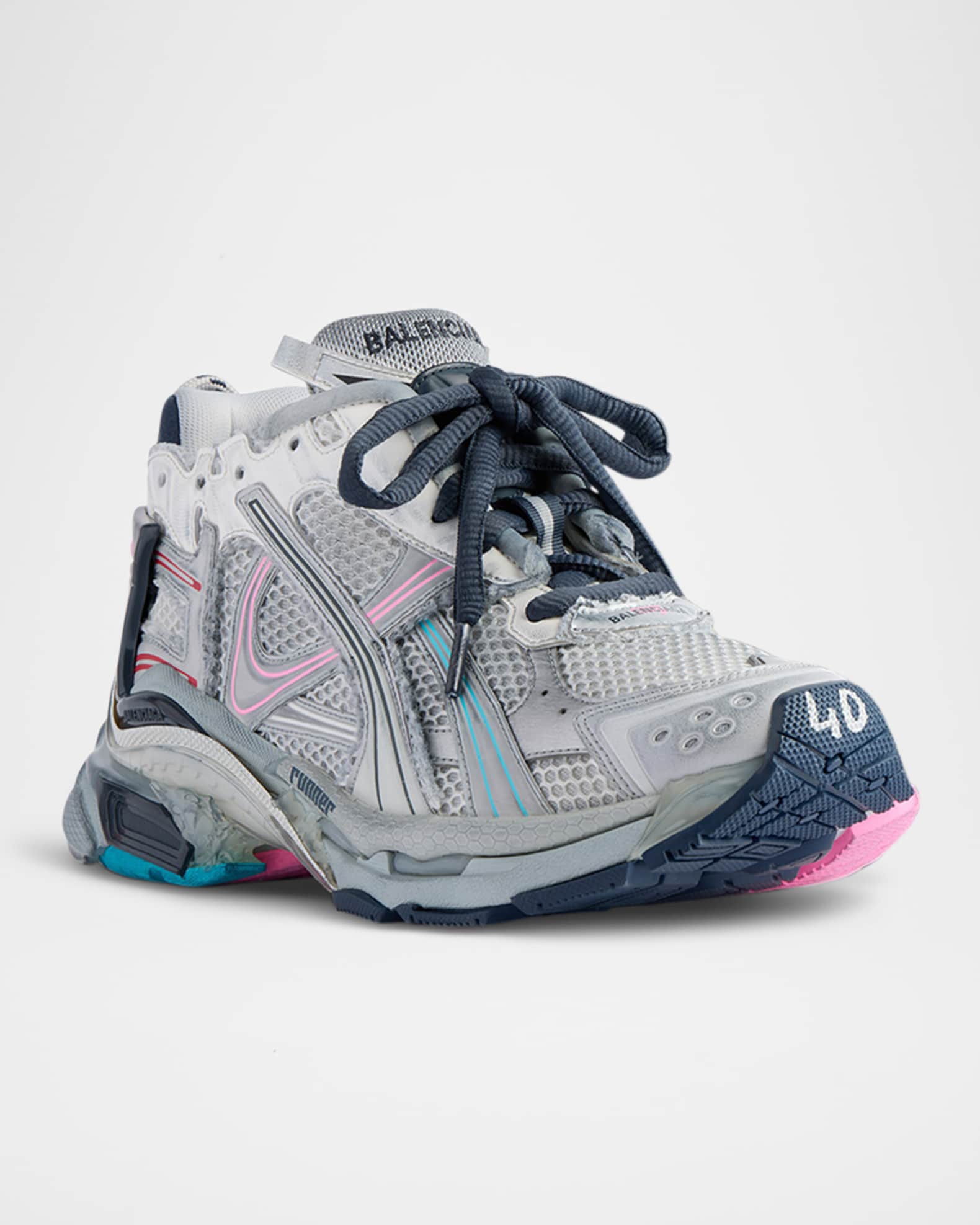 Men's Mesh Runner Sneakers