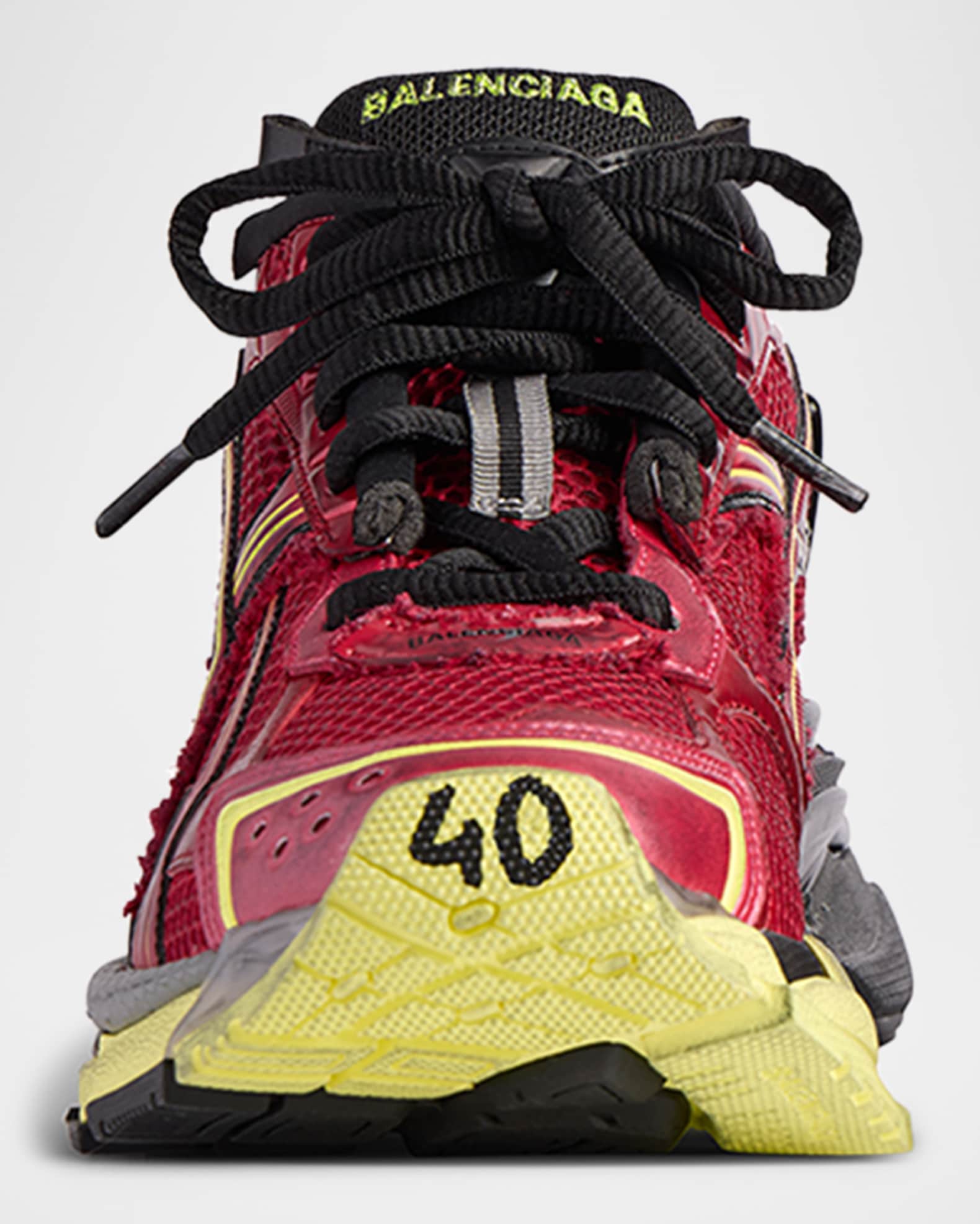 Balenciaga Men's Mesh Runner Sneakers