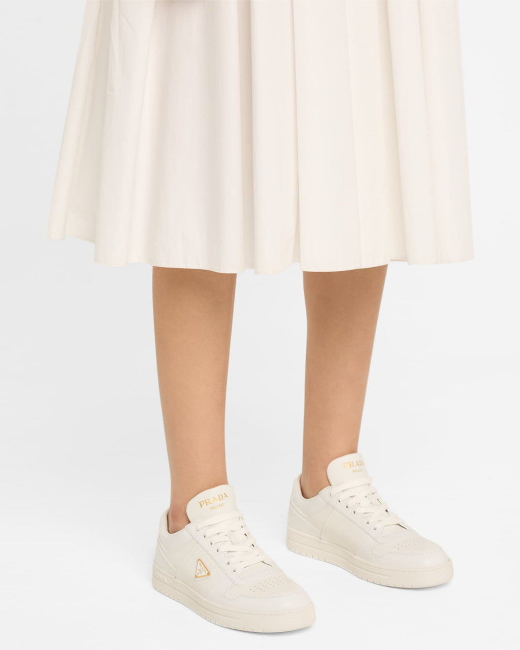 Downtown Leather Low-Top Sneakers