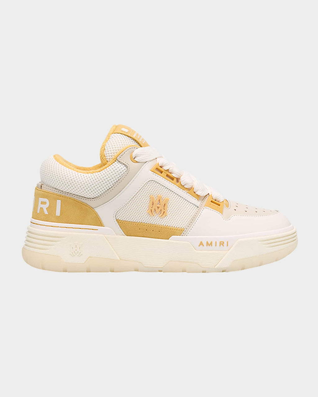 Men's MA-1 Leather & Mesh Low-Top Sneakers