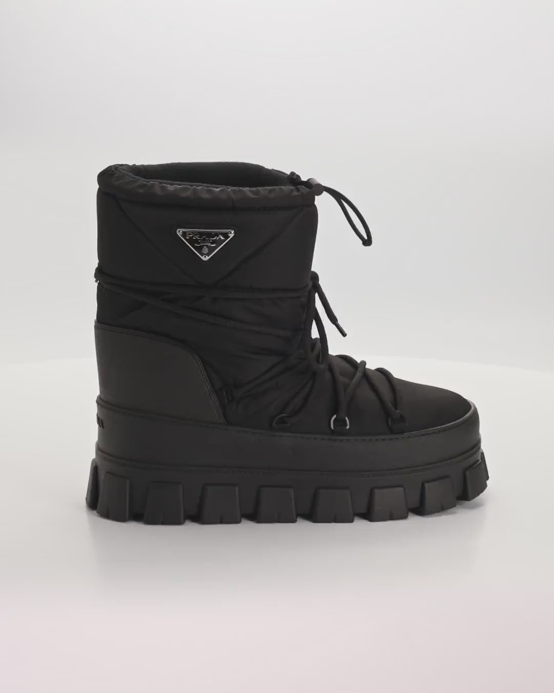 Men's Nylon Gabardine Apres Ski Boots