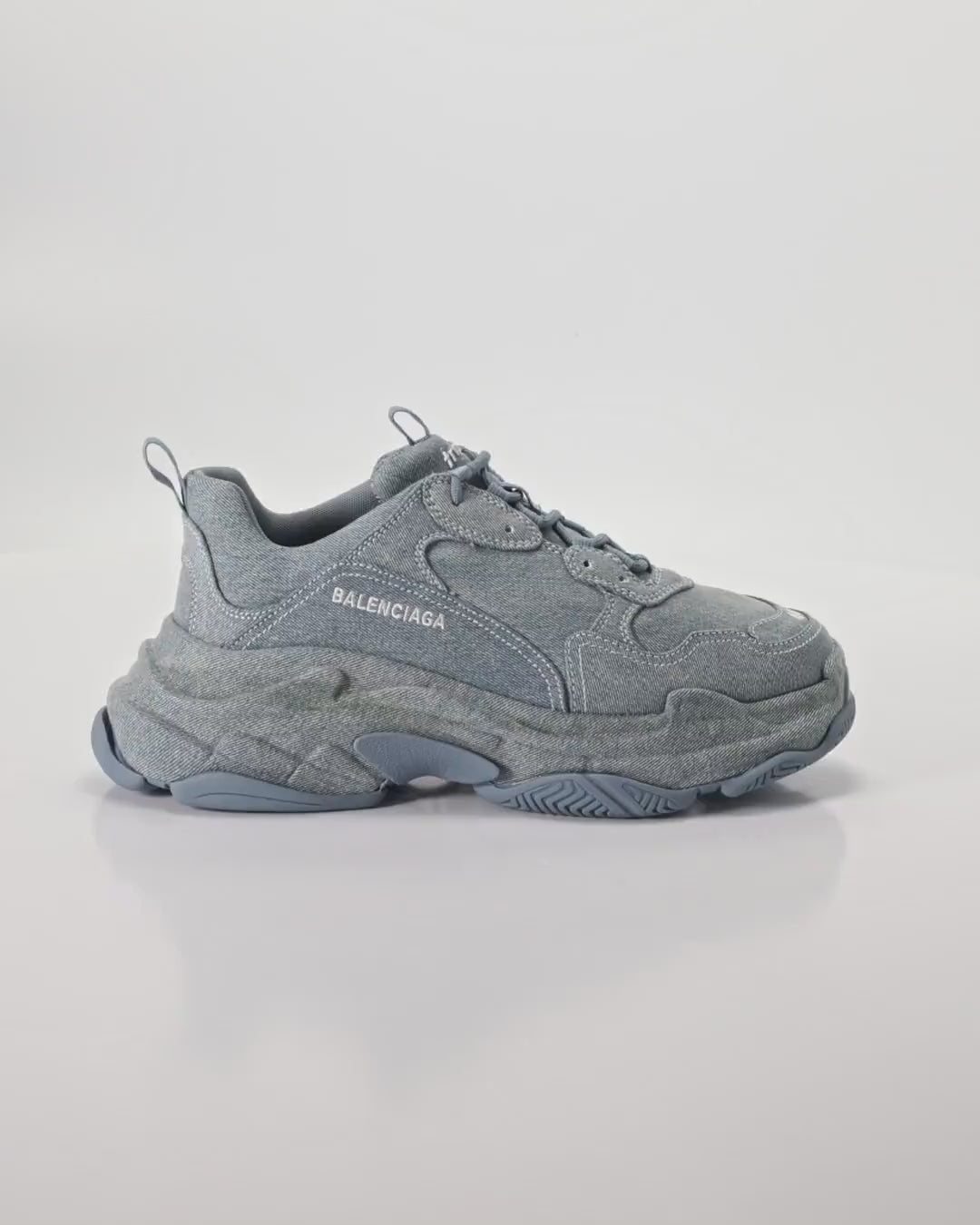 Men's Triple S Sneaker Denim