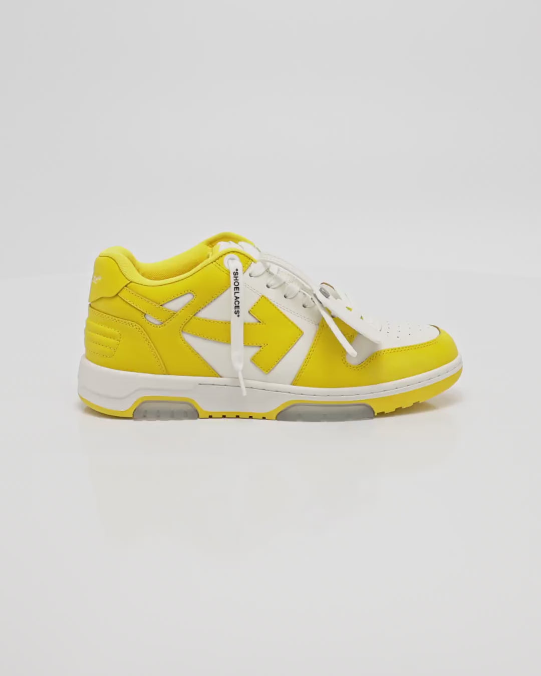 Off-White Men's Out of Office Leather Low-Top Sneakers