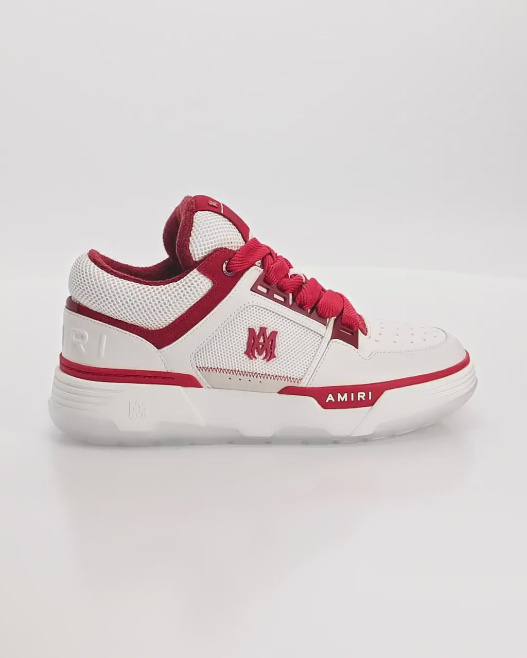 Men's MA-1 Leather & Mesh Low-Top Sneakers
