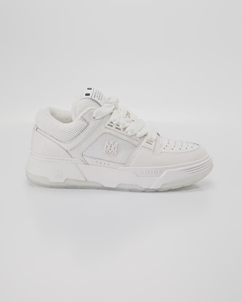 Men's MA-1 Tonal Mesh and Leather Low-Top Sneakers
