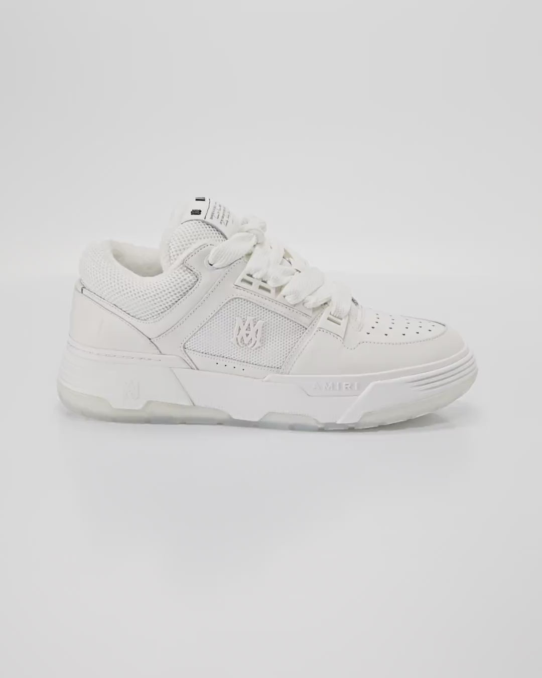 Men's MA-1 Tonal Mesh and Leather Low-Top Sneakers