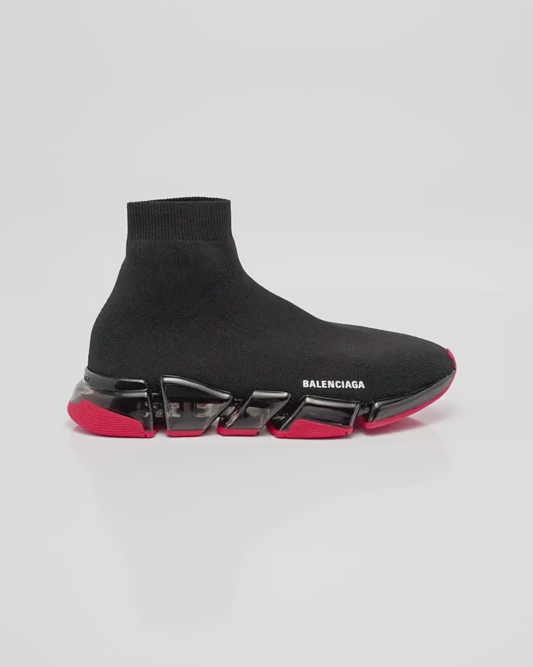 Men's Speed 2.0 Clear-Sole Knit Runner Sneakers