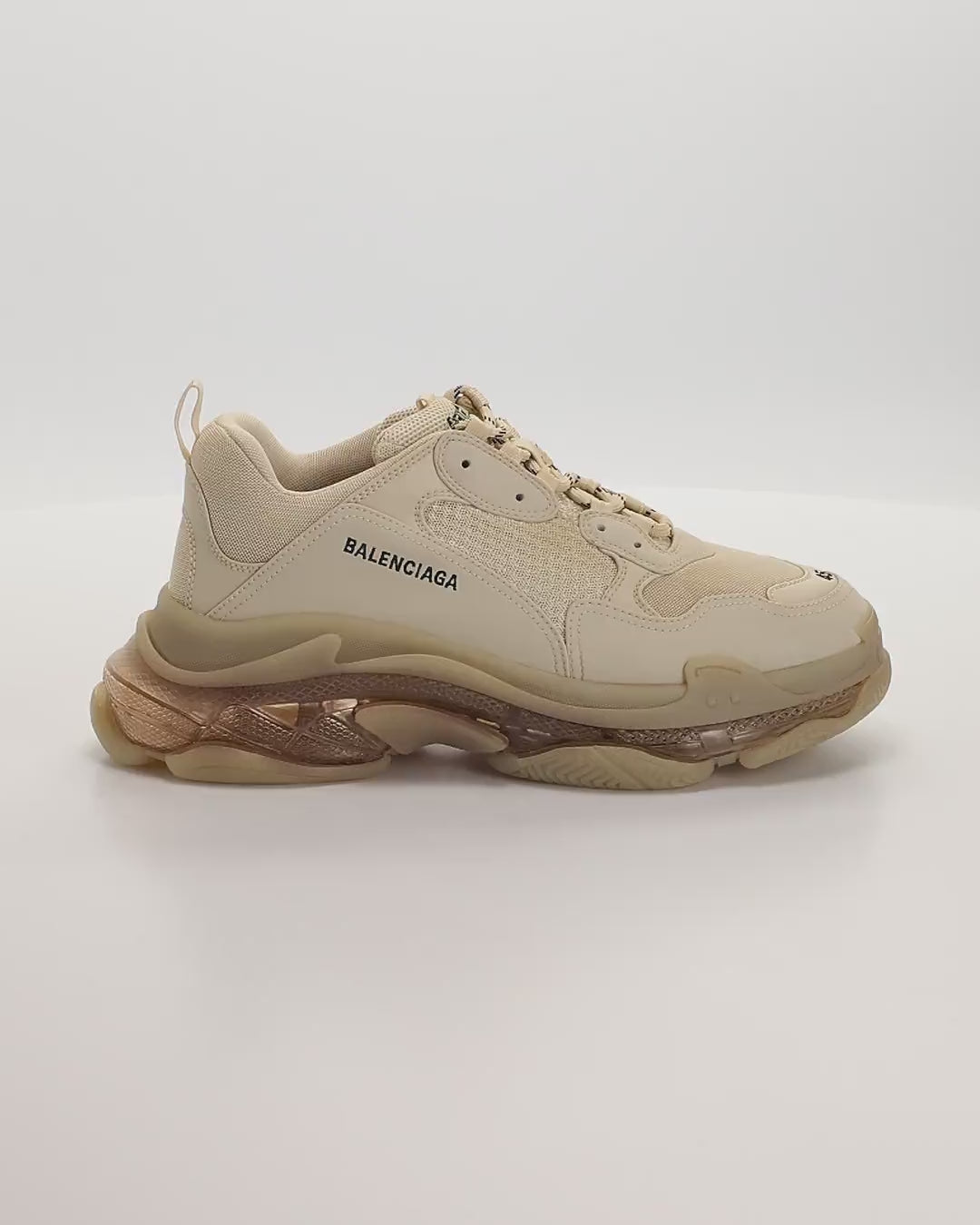 Men's Triple S Sneaker Clear Sole