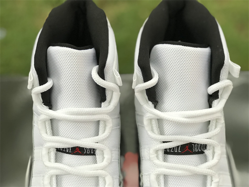 Air Jordan 11 white black red "CT8012-106" men's fashion sneakers