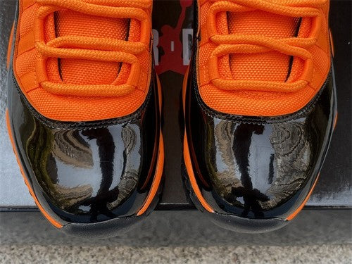 Air jordan 11 Black Orange "CT8012-800" men's fashion sneakers