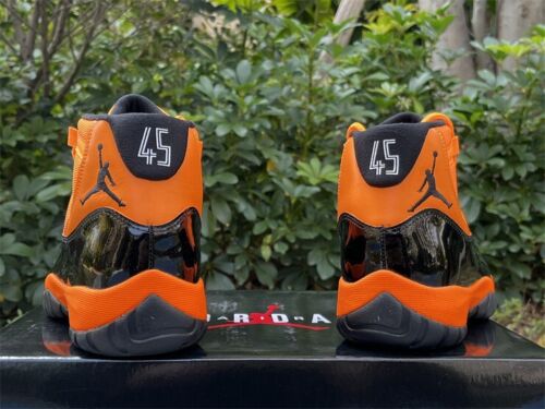 Air jordan 11 Black Orange "CT8012-800" men's fashion sneakers