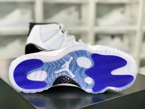 Air Jordan 11 Retro Concord Zapatos Hombre Nuevos 378037-100-